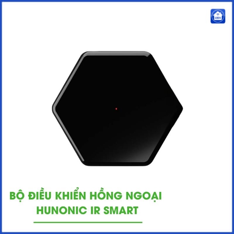 Bộ điều khiển hồng ngoại wifi Hunonic IR Smart, điều khiển Tivi, Điều Hoà qua điện thoại