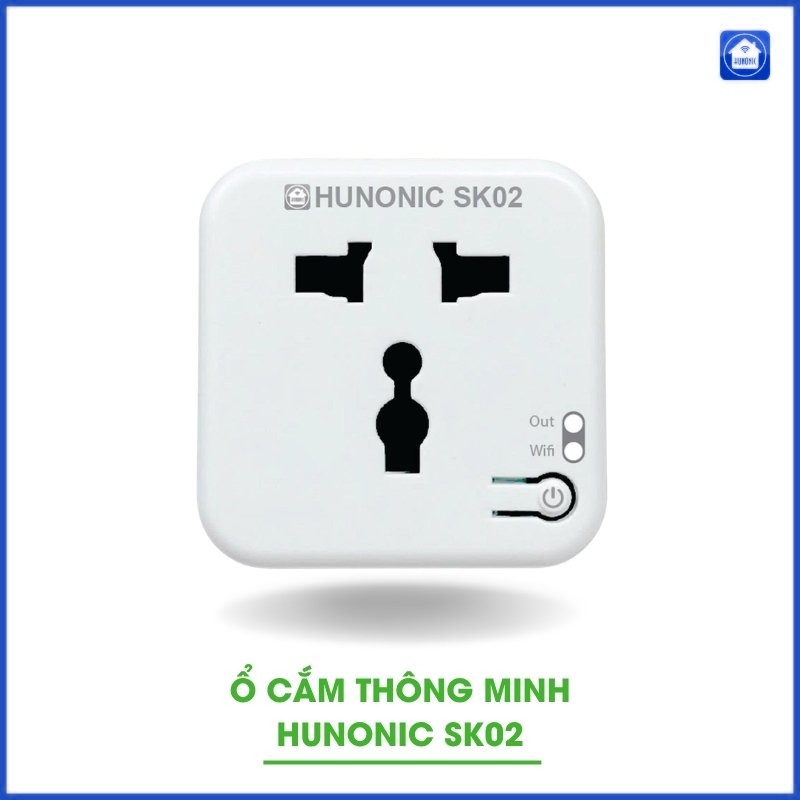 Ổ Cắm Thông Minh Hunonic SK02 – Biến Thiết Bị Thường Thành Thiết Bị Thông Minh