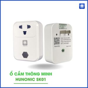 [Ổ cắm thông minh wifi Hunonic SK01] Wifi Điều khiển từ xa qua điện thoại
