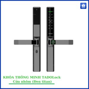KHÓA THÔNG MINH TADOLock Cửa nhôm (Đen titan)