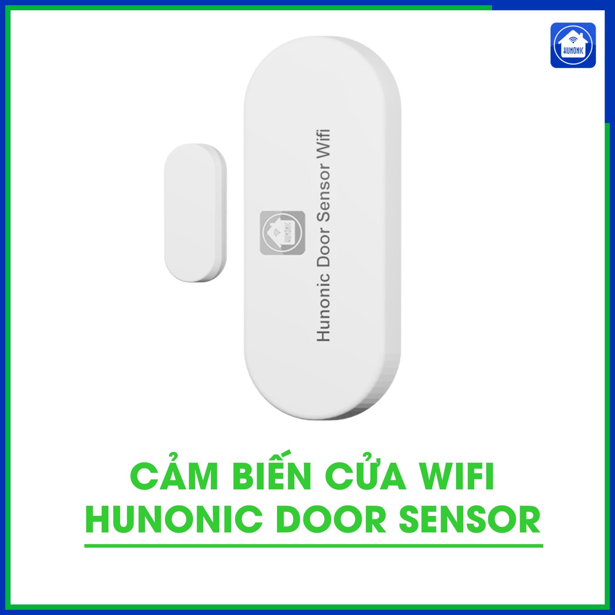 Cảm biến cửa Wifi Hunonic Door Sensor Thế Hệ Mới