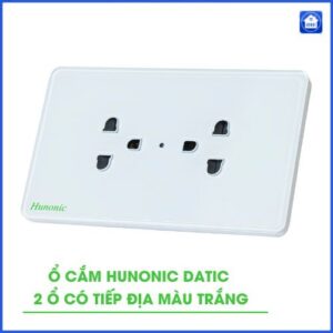 Ổ Cắm Hunonic Datic Có Tiếp Địa
