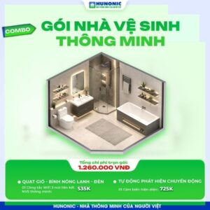 Gói nhà vệ sinh thông minh Hunonic