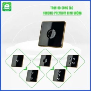 Công Tắc Hunonic Premium Hình Vuông