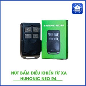 Nút Bấm Cửa Cuốn Điều Khiển Từ Xa Hunonic NEO R4