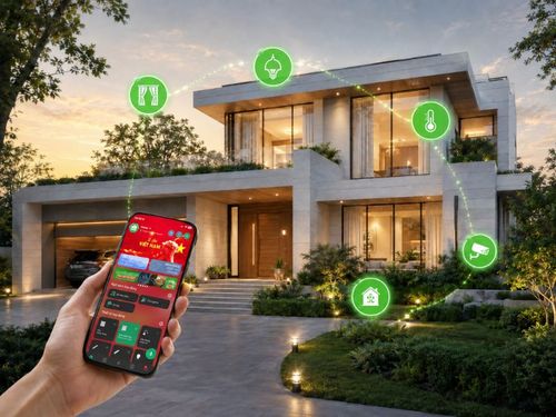 Một hệ thống Smart Home Hunonic có thể gồm những thiết bị nào?